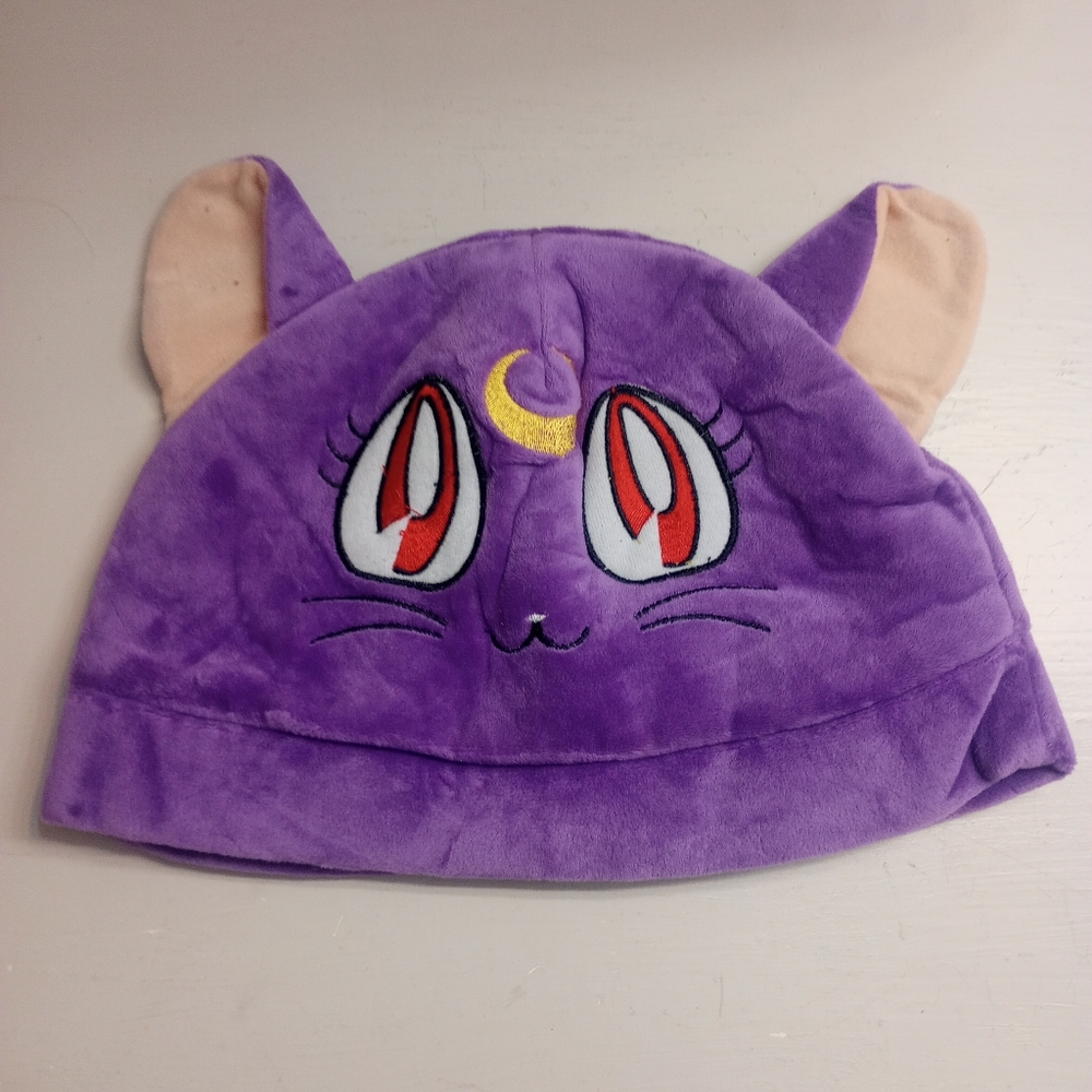 Sailor Moon Luna Cat Soft Velour Hat